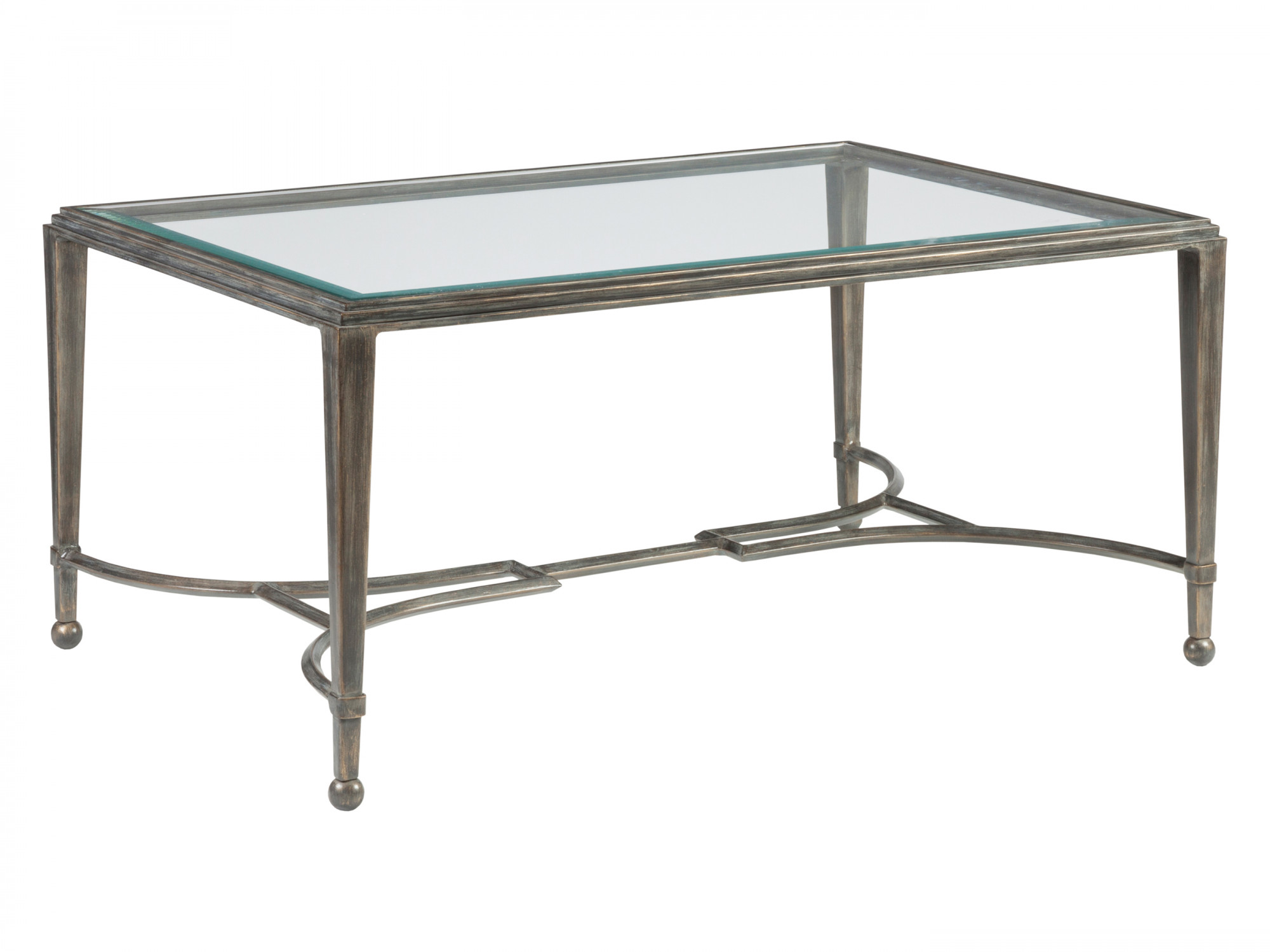 Artistica Home Sangiovese Argento Small Rectangular Cocktail Table