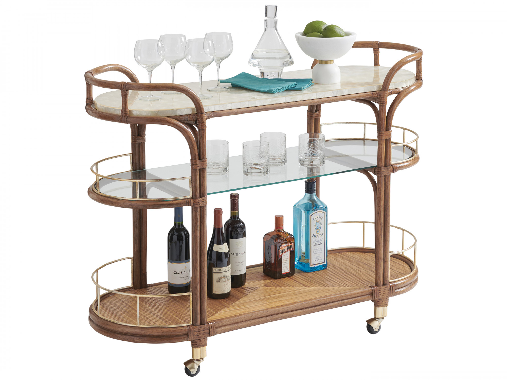 The Traveling Bar Cart