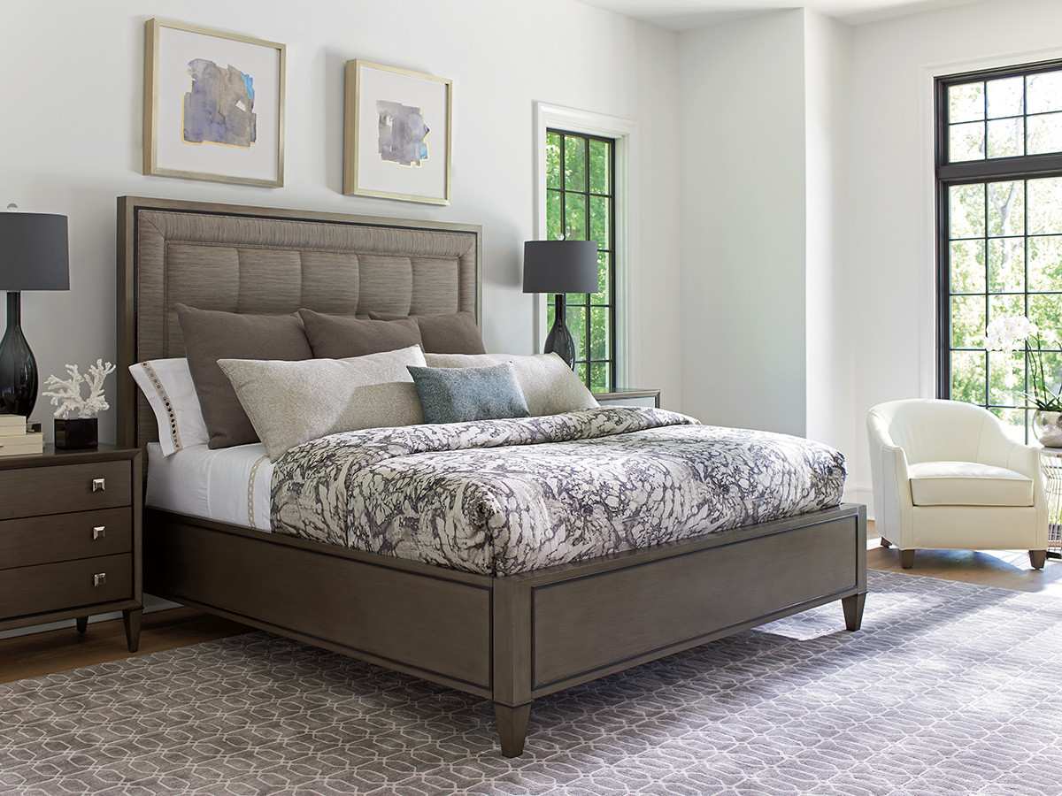 St. Tropez Upholstered Panel Bed | Lexington Furniture