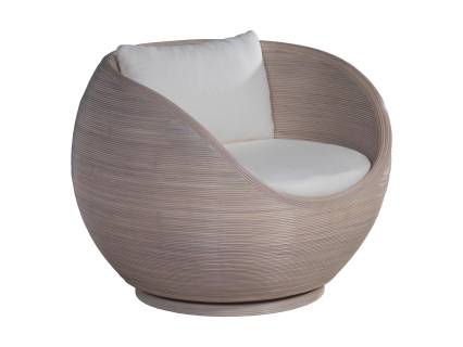 Solimar Rattan Swivel Chair