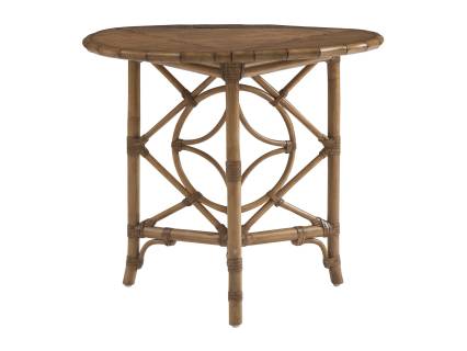 Palm Island Drop-Leaf Accent Table