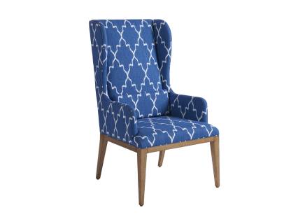 Seacliff Upholstered Host Wing Chair