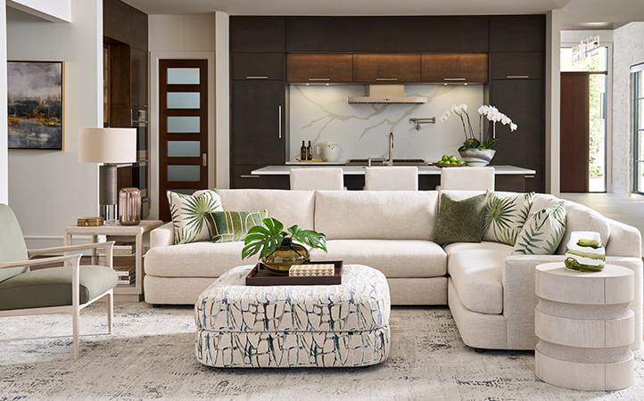 Copa Cabana living room scene.