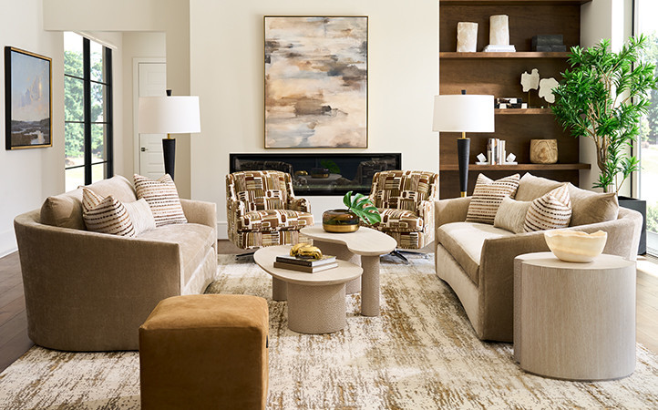 Copa Cabana living room scene.